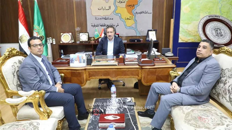 محافظ المنوفية : سرعة توصيل الغاز للمنازل ضمن مبادرة حياة كريمة