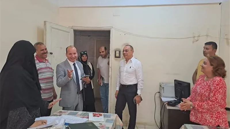 الجزار يتسلم مهام عمله وكيلا لوزارة الصحة بالقليوبية
