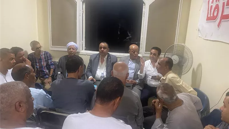 أول اجتماع تنظيمي لأمانة حزب مستقبل وطن بمركز قنا