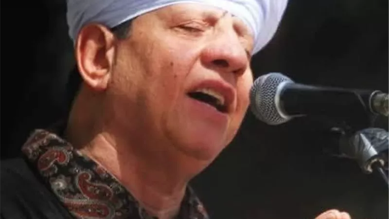 شيخ المنشدين ياسين التهامى وأحمد العمرى بمهرجان الموسييقى..الليلة