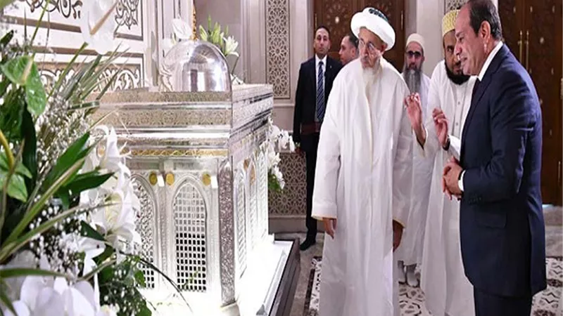 اهتمام كبير من الرئيس بعمارة بيوت الله .. بما يليق بمكانة مصر