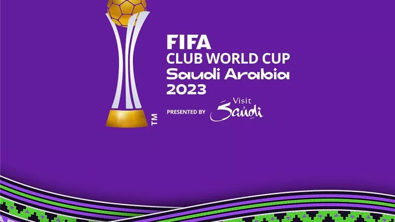 صور .. الإعلان عن شعار بطولة كأس العالم للأندية بالسعودية 2023