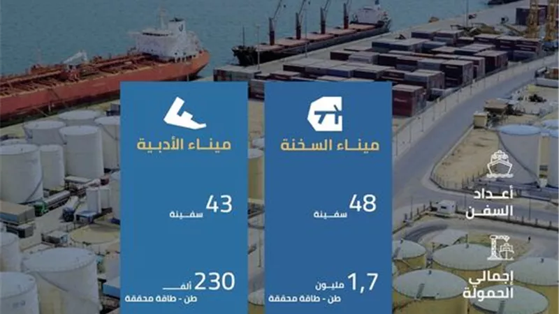 اقتصادية قناة السويس..91سفينة بميناءي السخنة والأدبية خلال يوليو