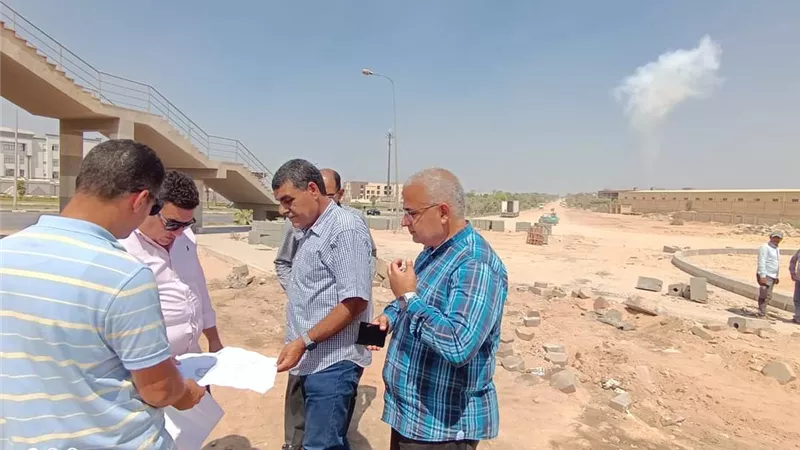 رئيس جهاز العبور يتابع مشروعات تطوير ورفع كفاءة محاور الطرق