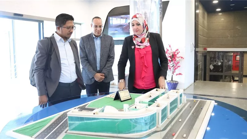 تعاون علمي وبحثي بين معهد بحوث الإلكترونيات وجامعة ماليزيا بيرلس