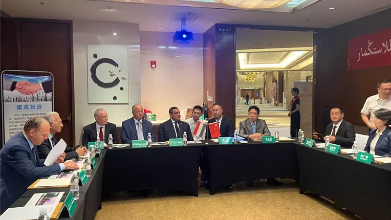 هشام أمنة : نرحب برجال الأعمال الصينيين للإستثمار في مصر