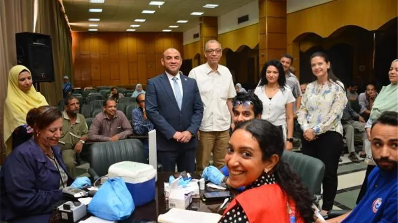 المنشاوي:الجامعة تؤدي دورها الخدمي للمساهمة في تعزيز النظام الصحي