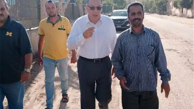 محافظ الشرقية : يفاجئ العاملين بالمنشآت الخدمية بقرى ابو حماد