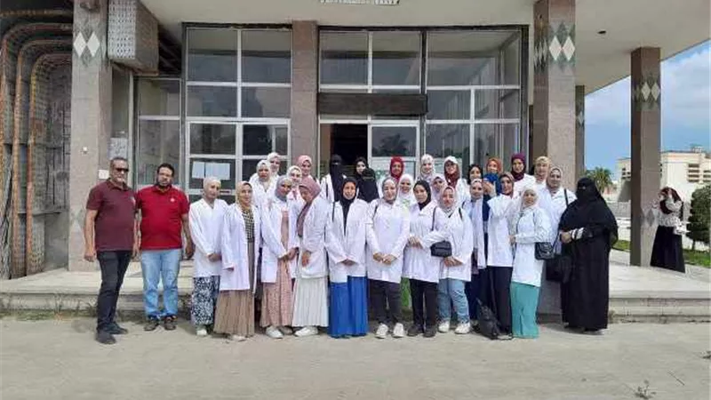 مياه دمياط تنظم برنامج تدريبى لطلاب كلية زراعة
