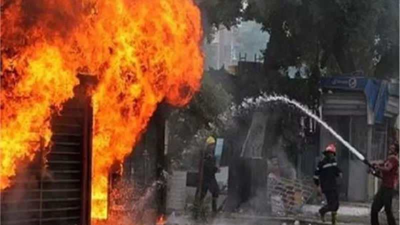 السيطرة علي حريق بشقة سكنية بالمنصورة