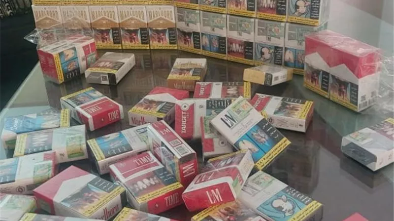 ضبط مخزن مواد غذائية بدون ترخيص بمركز مطاي