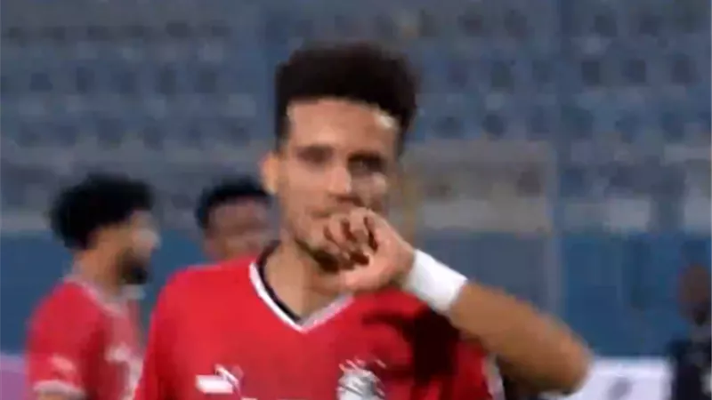 مصطفى محمد يتقدم للفراعنة بالهدف الأول فى شباك المنتخب الاثيوبى