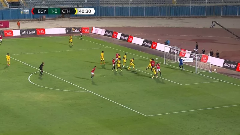 مصطفى فتحى يقود الفراعنة للفوز على اثيوبيا بتصفيات أمم افريقيا