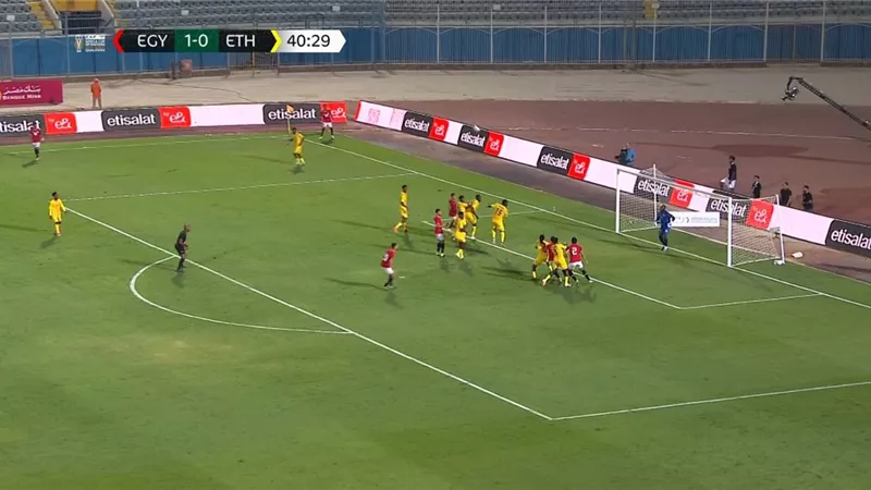 نقل محمد حمدي لاعب منتخب مصر للمستشفى بعد انتهاء مباراة إثيوبيا