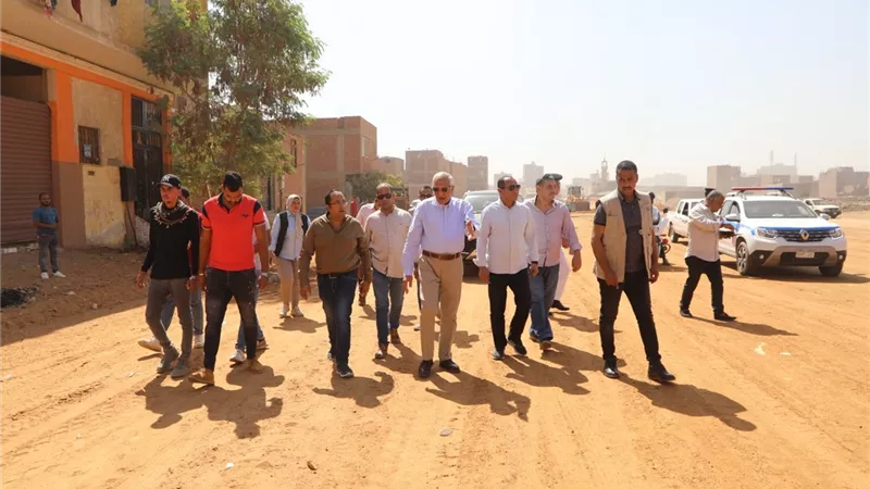 محافظ الجيزة يتفقد مراحل العمل بمحور عمرو بن العاص ..صور
