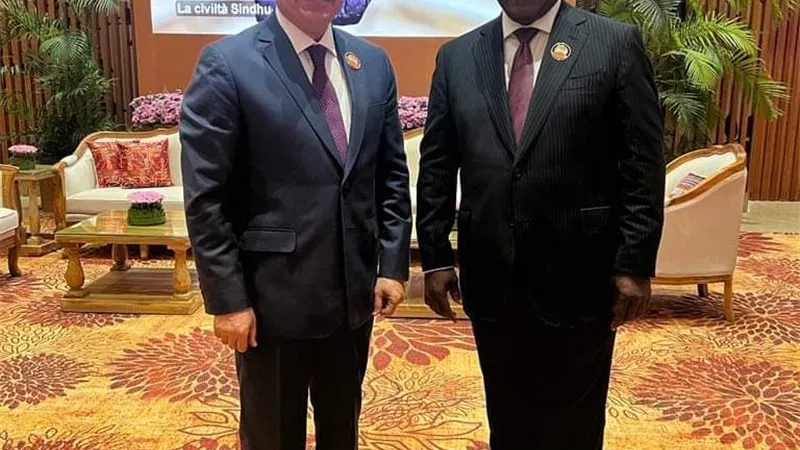 السيسي يلتقي الرئيس الجنوب إفريقي على هامش انعقاد قمة مجموعة العشرين بنيودلهي
