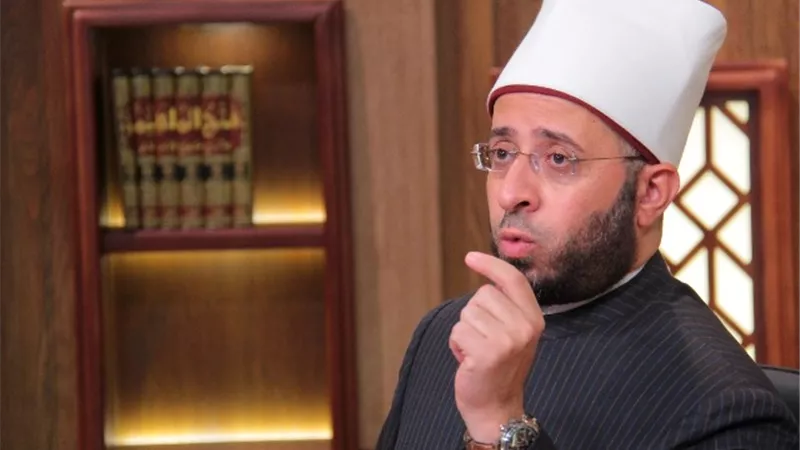 أسامة الأزهري يعزي المملكة المغربية في ضحايا الزلزال
