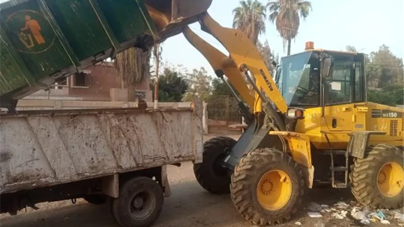 زراعة الأشجار ورصف عدد من الشوارع بـ 3 مدن بكفر الشيخ