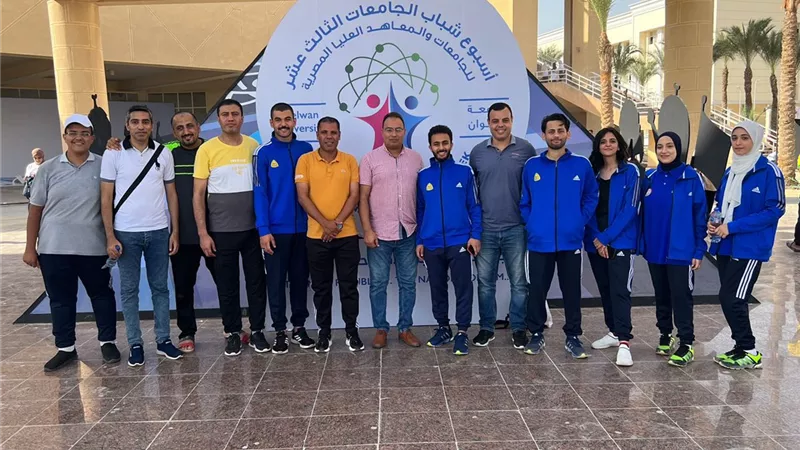 الدرندلى يشهد فعاليات حفل افتتاح أسبوع شباب الجامعات