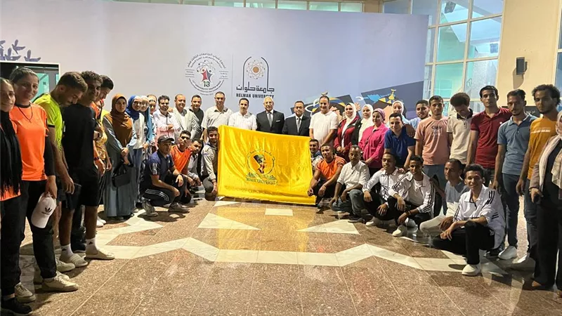 رئيس جامعة المنيا يشهد افتتاح أسبوع شباب الجامعات الـ 13بحلوان