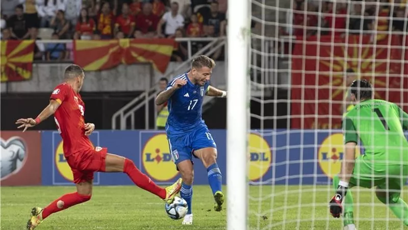 إيطاليا تتعثر في تصفيات يورو 2024 وتتعادل مع مقدونيا الشمالية