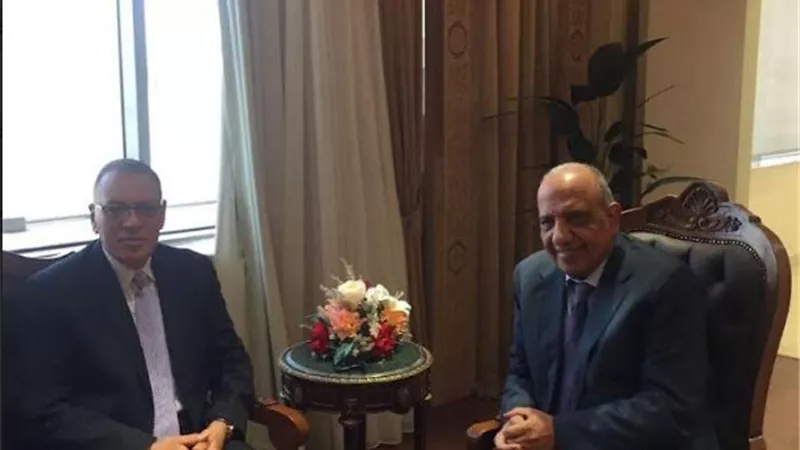وزير قطاع الأعمال العام يستقبل محافظ الشرقية