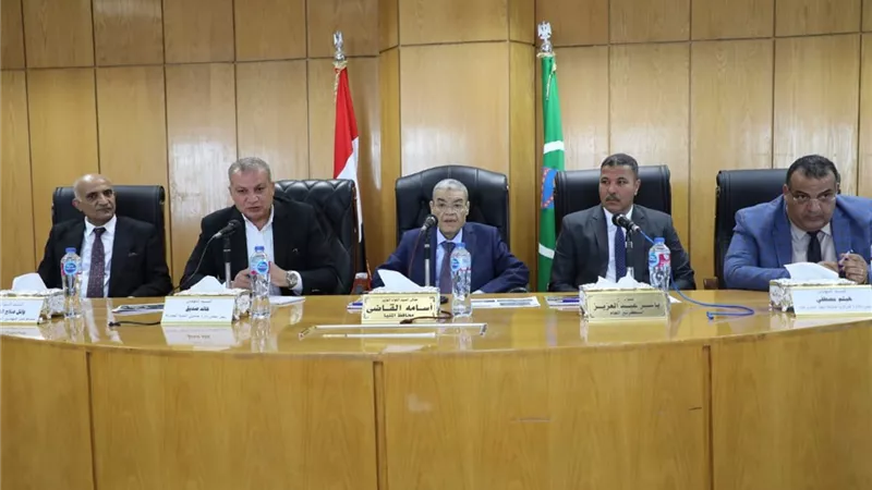 القاضي يلتقى رئيس صندوق التنمية الحضرية لبحث مشروع تطوير عواصم