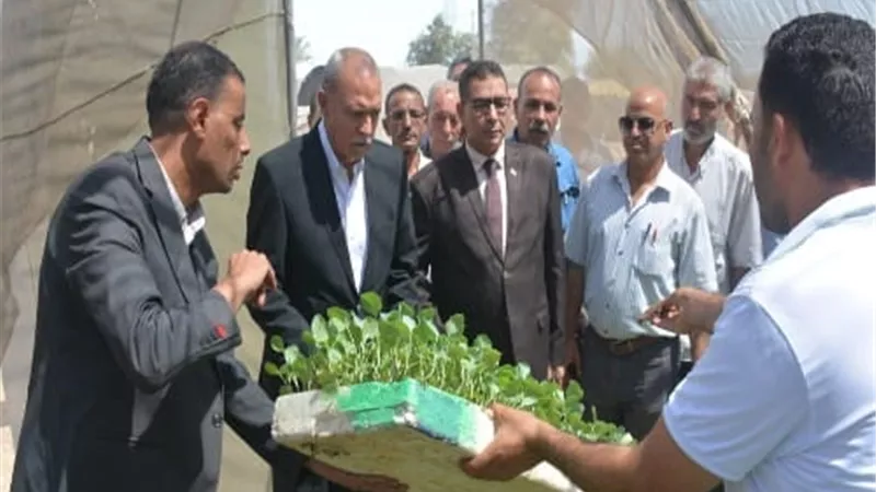 محافظ القليوبية يوجه بتعميم تجربة زراعات الصوب