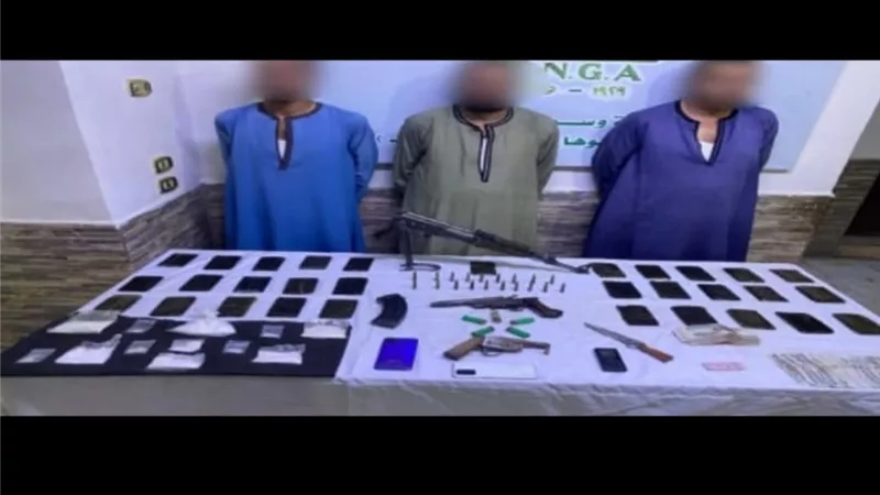 الداخلية تضبط معلمين الكيف في مطروح والدقهلية وأسيوط