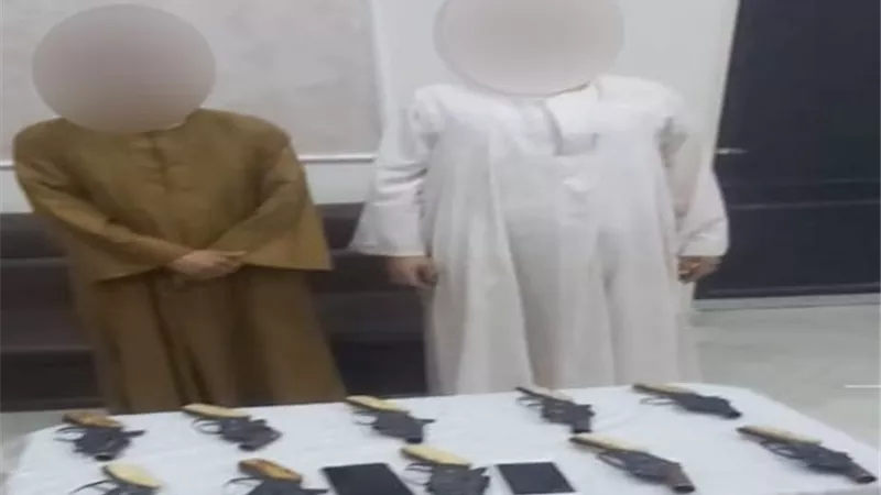 ضبط شخصين بـ أسلحة نارية وذخائر بسوهاج