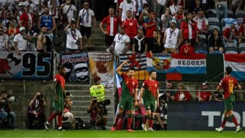 شاهد .. هدف رائع للبرتغال أمام لوكسمبورج بتصفيات اليورو