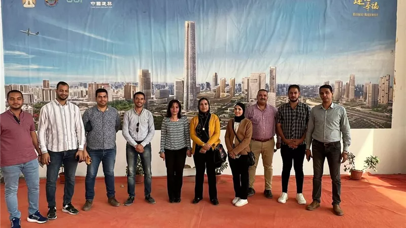معاوني رؤساء أجهزة المدن الجديدة يتفقدون مشروعات العاصمة الإدارية