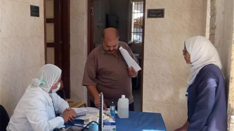 قافلة طبية مجانية تعالج 307 حالة بكفر الشيخ عطية في الإسماعيلية
