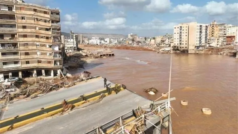 أ ش أ: مروحيات الجيش الليبي تشارك في عمليات الإنقاذ في درنة