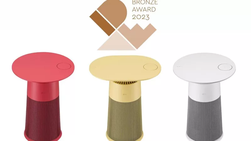 تكريم شركة إل جي بجوائز متعددة للابتكار فى تصميم المنتجات في معرض التصميم الدولي للتميز IDEA 2023