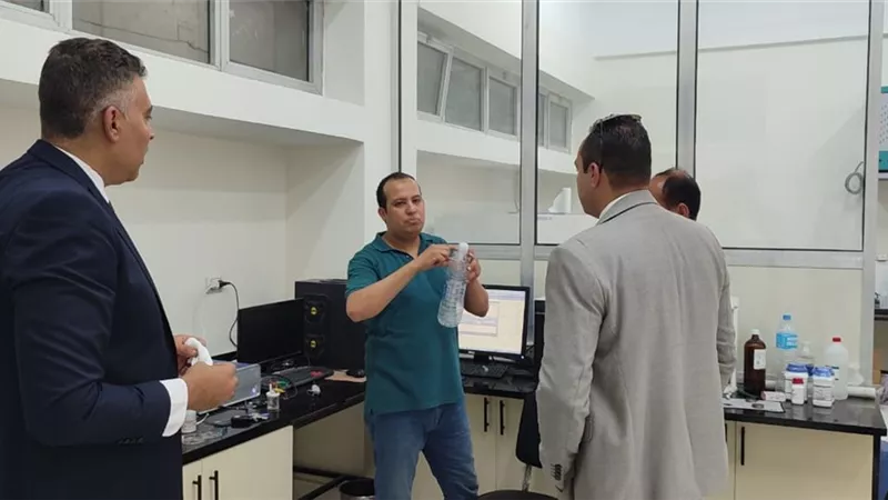 زيارات ميدانية للجنة تقييم مبادرة المشروعات الخضراء الذكية بأسيوط