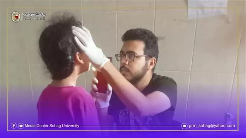 جامعة سوهاج تطلق قافلتها التنموية لقرية الديابات