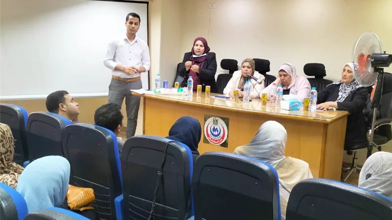 مناقشة خطط العمل الحالية بتمريض الدقهلية