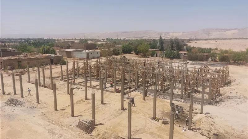 البدء فى مشروع إنشاء مجمع الصناعات الحرفية بأرمنت