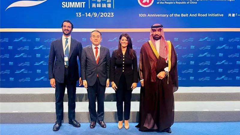 رانيا المشاط تُشارك في حوار السياسات حول الفرص بالشرق الأوسط