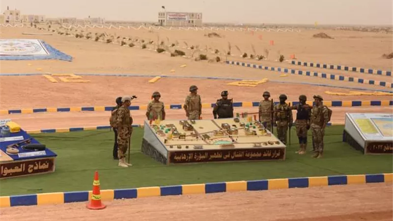 تنفيذ إحدى المراحل الرئيسية للتدريب المصرى الأمريكى المشترك