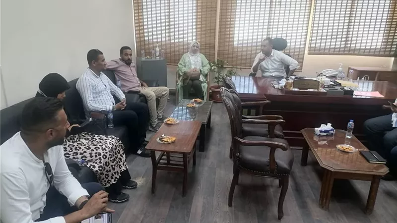 وفد من معاوني رؤساء الأجهزة يزور مدينة دمياط الجديدة