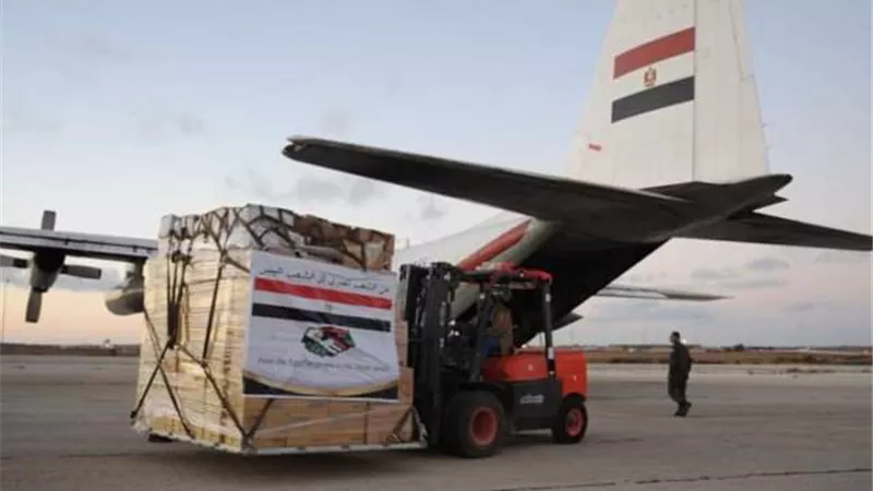 الجيش الليبي : نشكر الرئيس السيسي على قوافل الدعم والوقوف بجانب ليبيا
