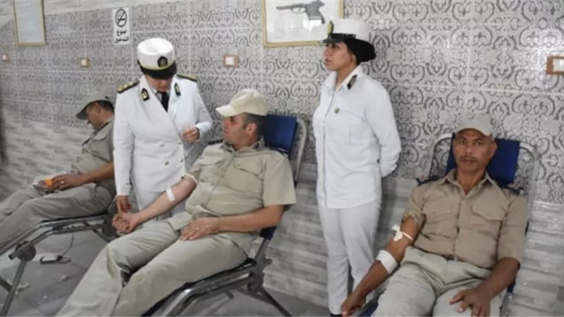 شارك فيها رجال الشرطة..حملة للتبرع بالدم بمديرية أمن الشرقية