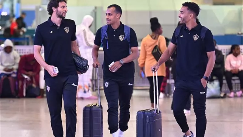 اللجنة الثلاثية تطمئن على بعثة الزمالك فور وصولها إلي تنزانيا