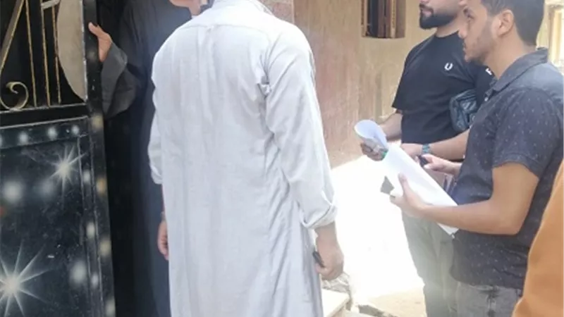 قافلة من جامعة بنى سويف لقرية 