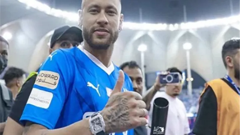 نيمار يقود هجوم الهلال الليلة أمام الرياض بالدوري السعودي
