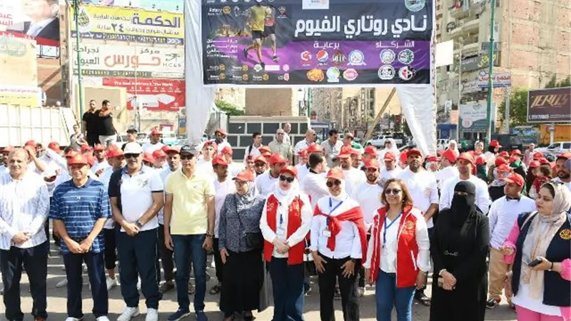 سكرتير المحافظة المساعد يشارك فى ماراثون يوم الصم العالمى