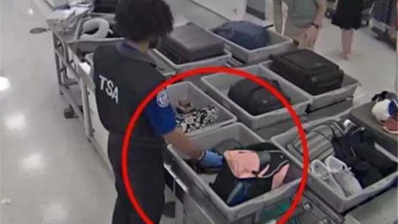 سرقة أمتعة المسافرين في مطار ميامي