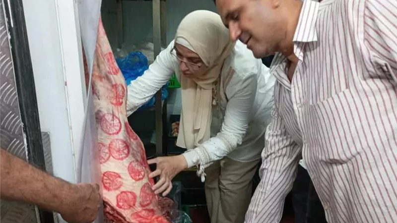 بيطرى المنيا يضبط ١٢٠ كيلو لحوم غير صالحة للاستهلاك الآدمي